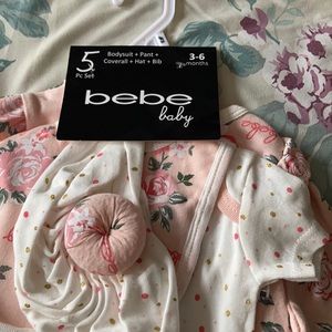 5 Piece BeBe baby set